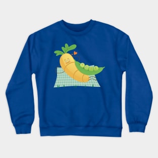 Carrot and Peas in Love Crewneck Sweatshirt